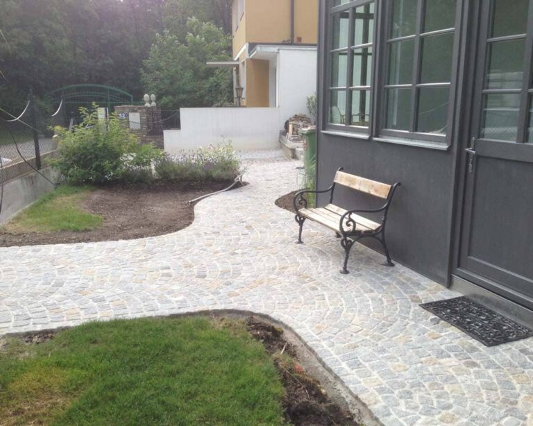 Granit Herbstlaub - Kleinstein Wege